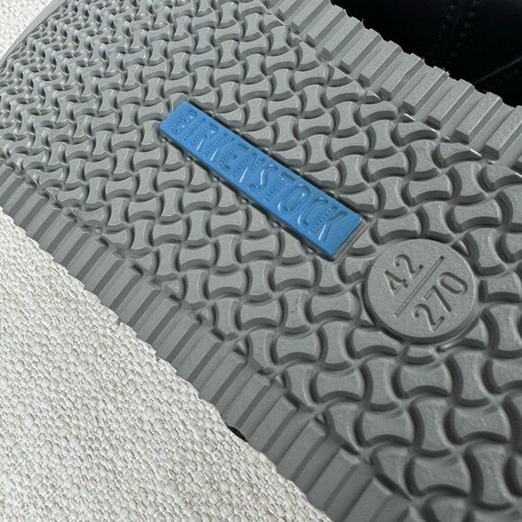 Birkenstock Linz Professional Clog Size 42 Super Grip Leather Black Occupational - Picture 13 of 13